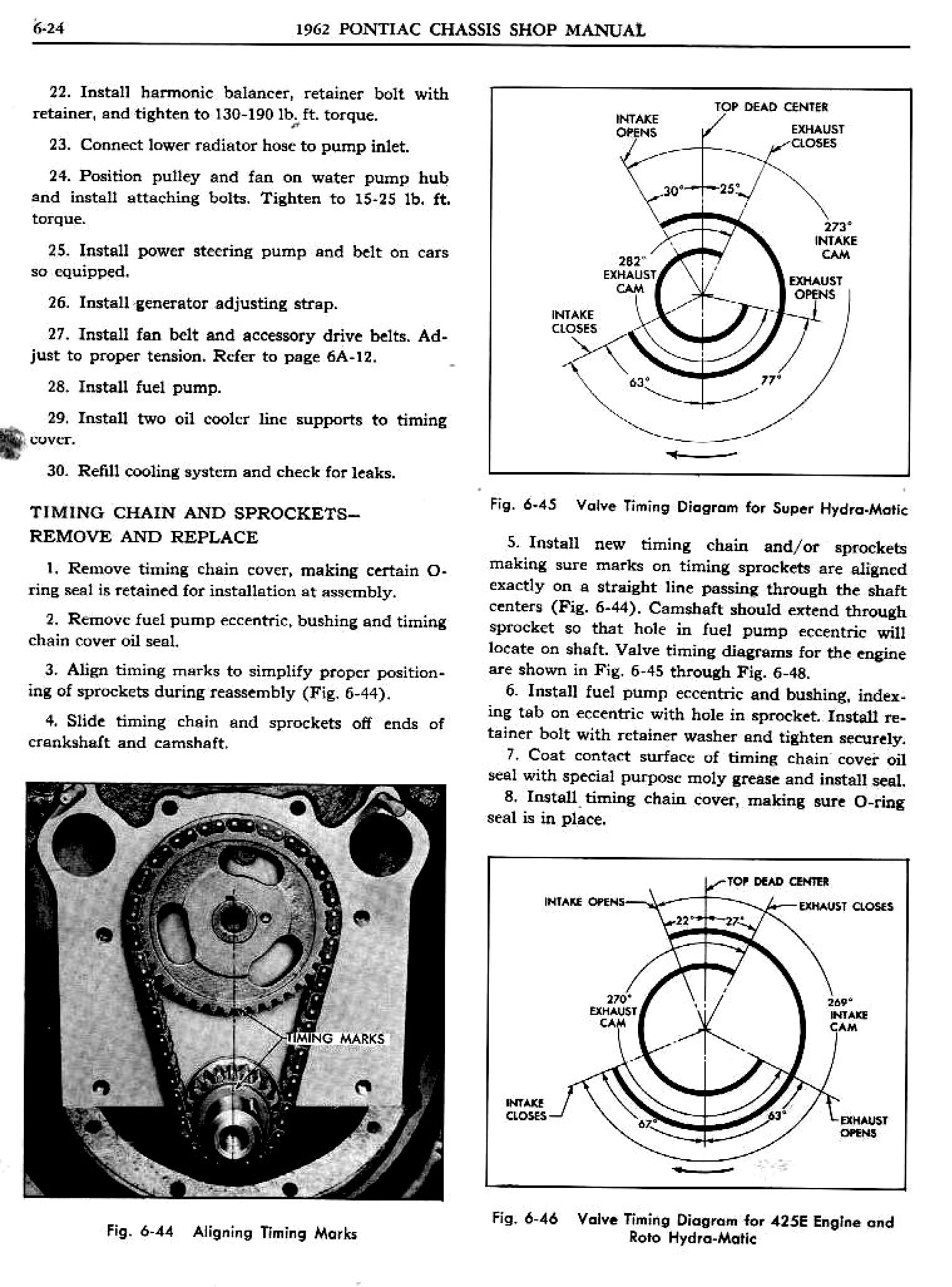 1962 Pontiac Chassis Service Manual- Engine Page 25 of 63